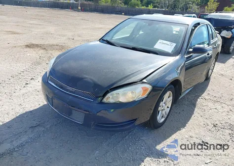 2012 Chevrolet Impala Lt from USA, damaged, VIN 2G1WG5E38C1312168